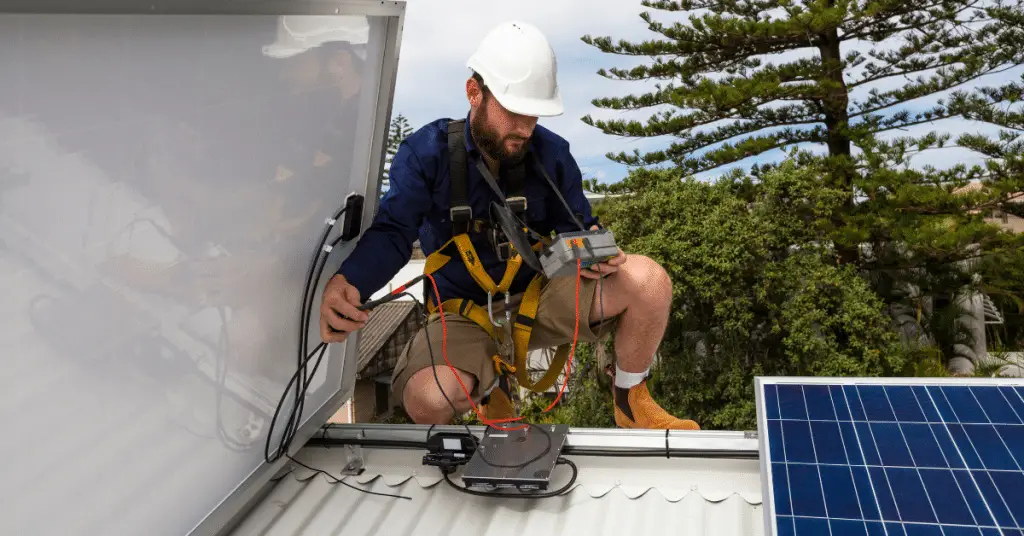 how to test solar panels