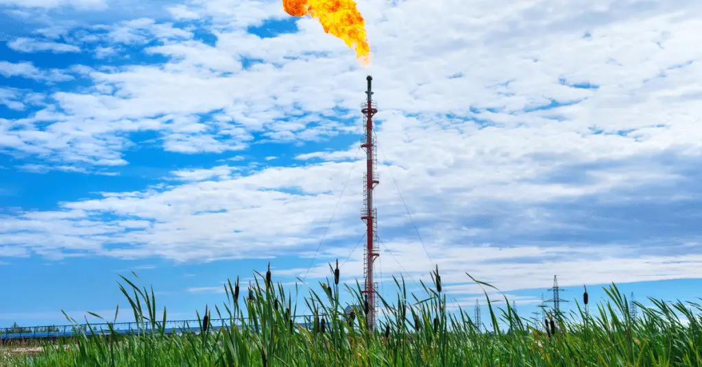 natural gas flaring