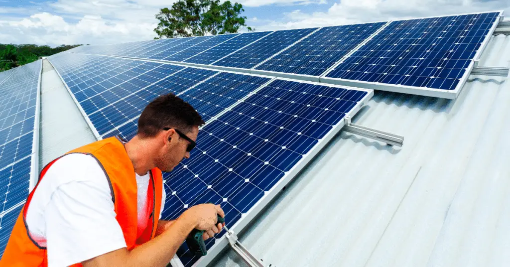 solar panels installation 1