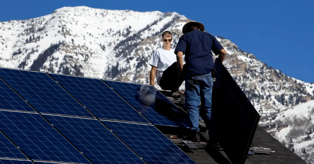 solar panels installation 2