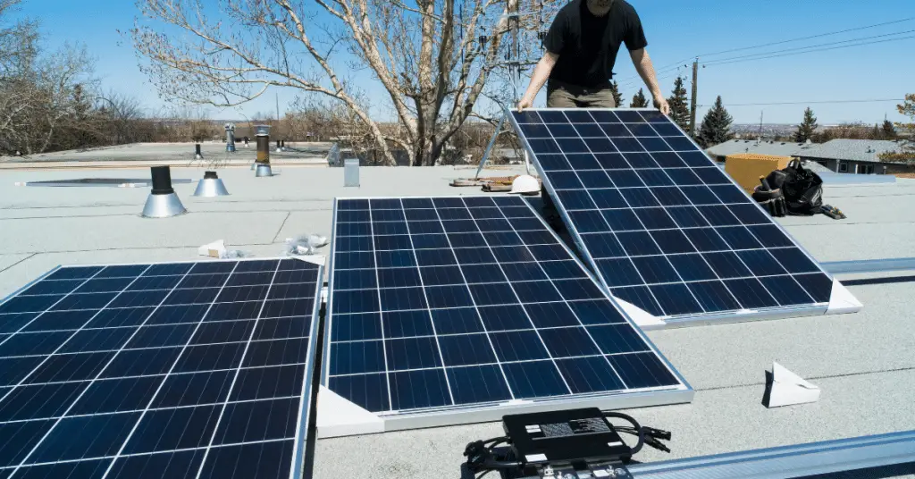 solar panels installation 6