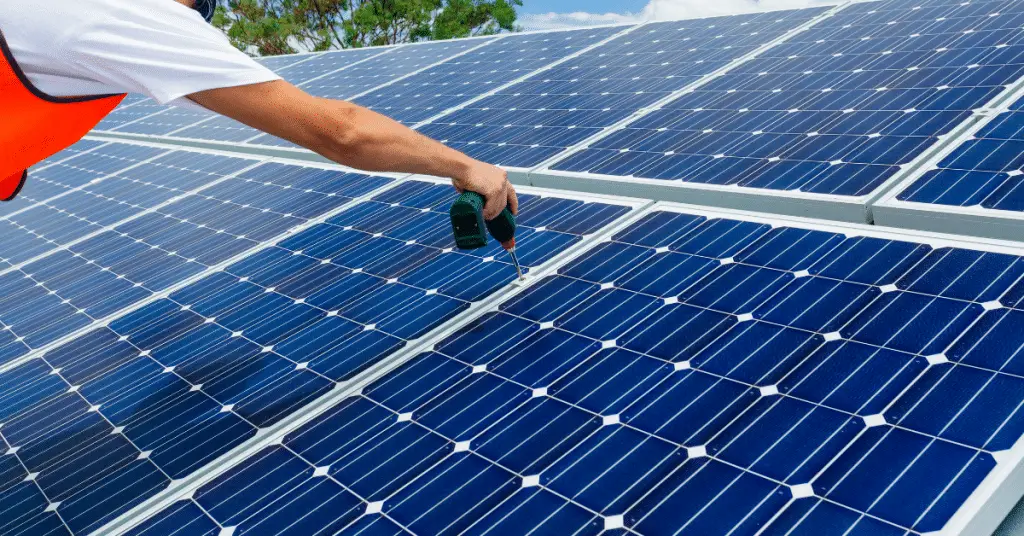 solar panels installation 8