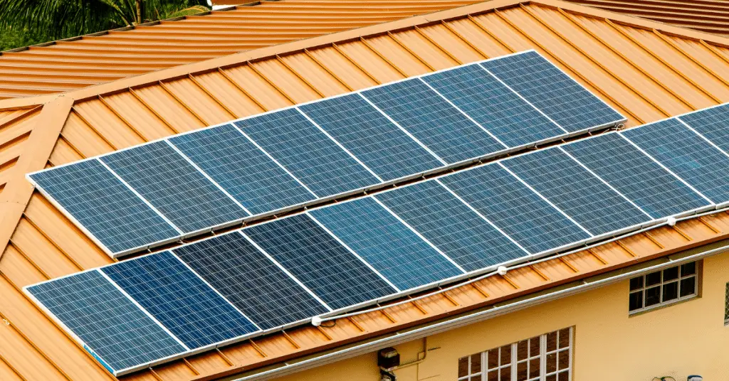 solar panels on a roof 5