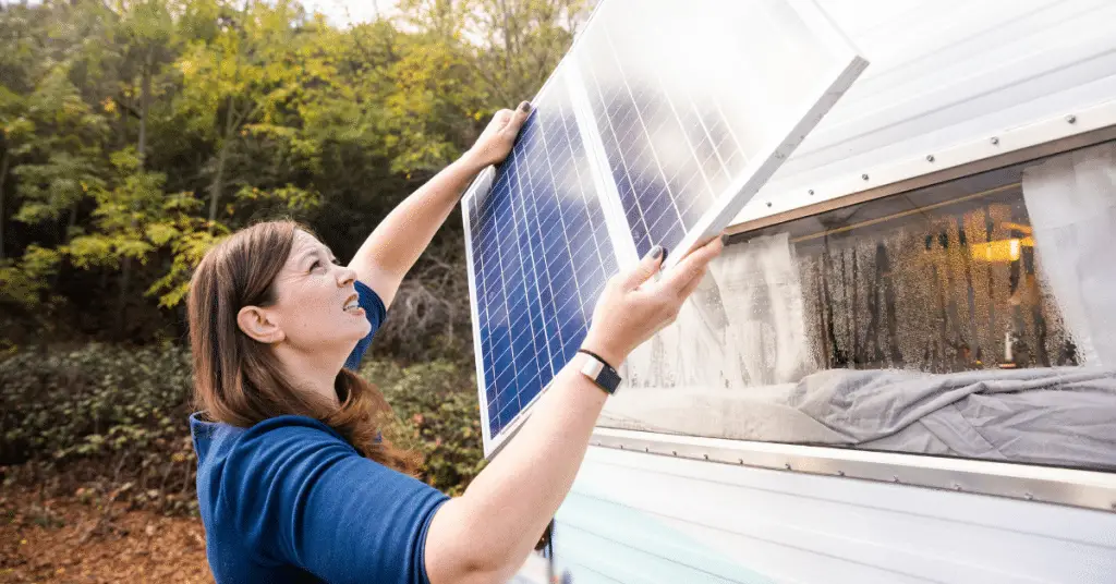 RV solar panels 1