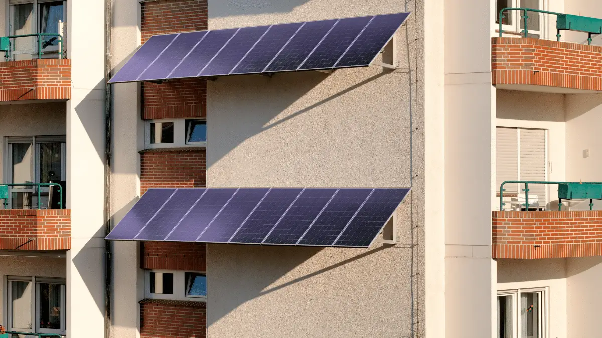 Electric solar panel