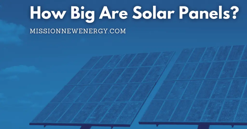how big are solar panels featured image