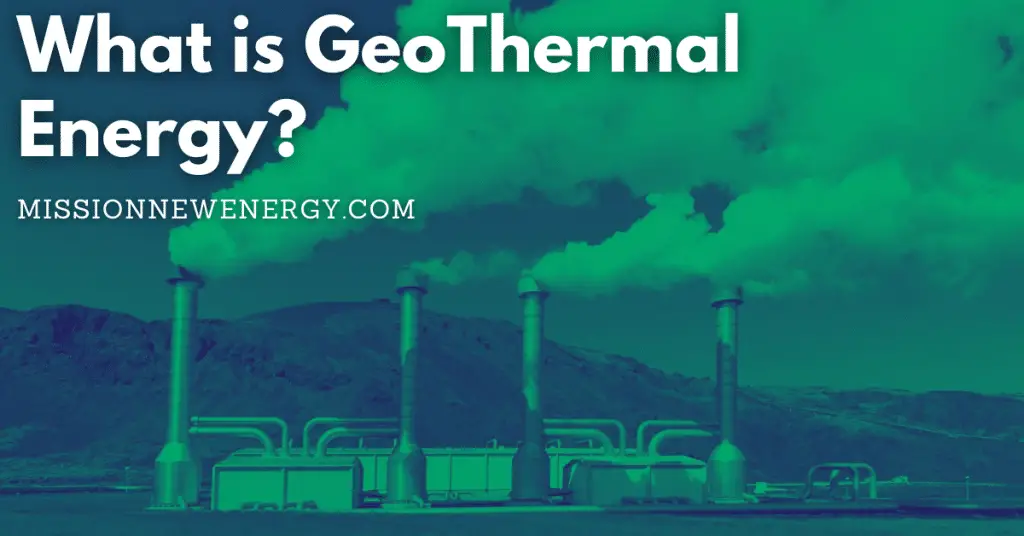 What is geothermal energy?
