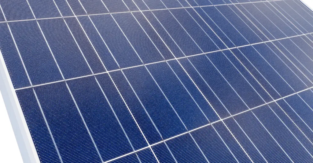 Polycrystalline solar panels