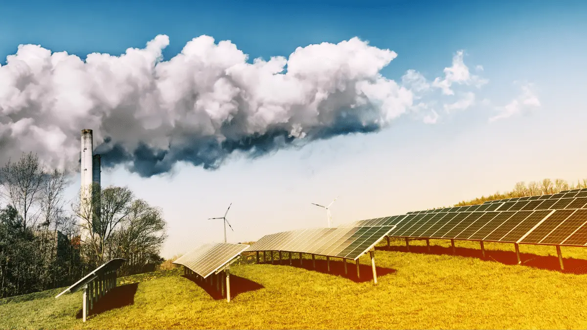 Energy production with photovoltaic cells and wind turbines