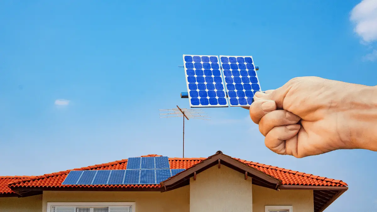 Solar energy concept image