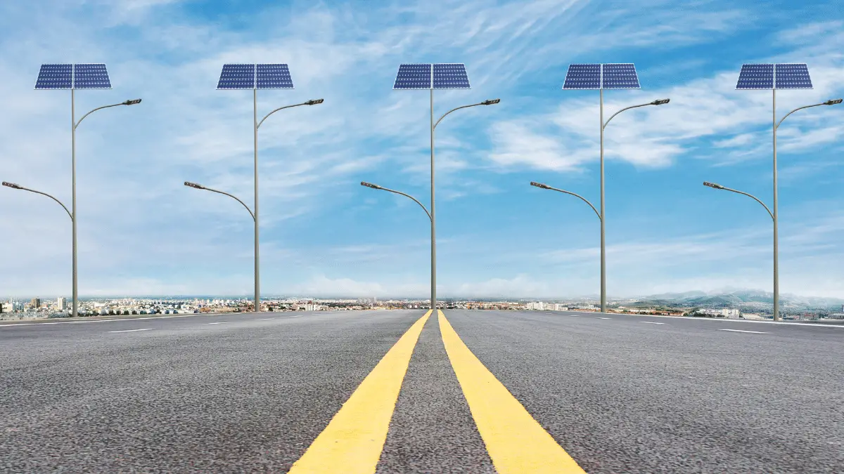Solar street lights