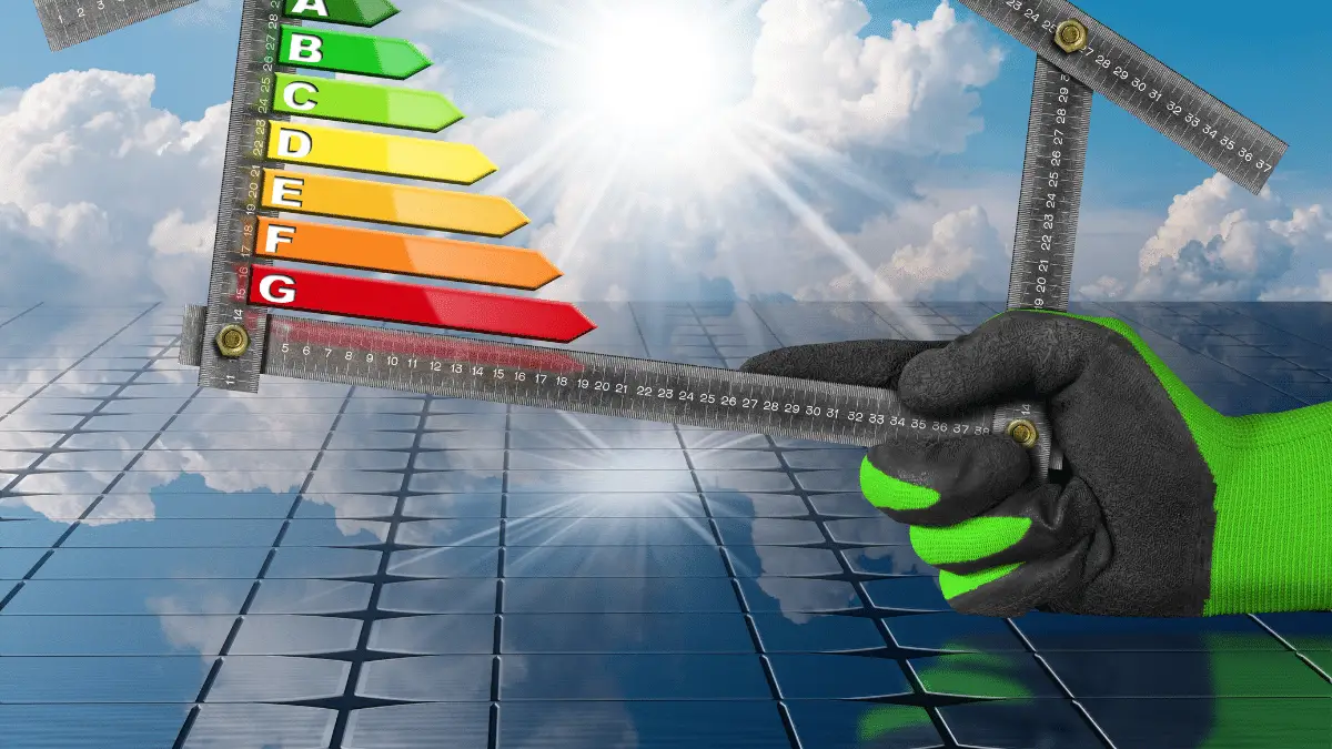 A technician installed more efficient panels, which produces more power for the homeowner