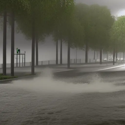 Torrential downpours