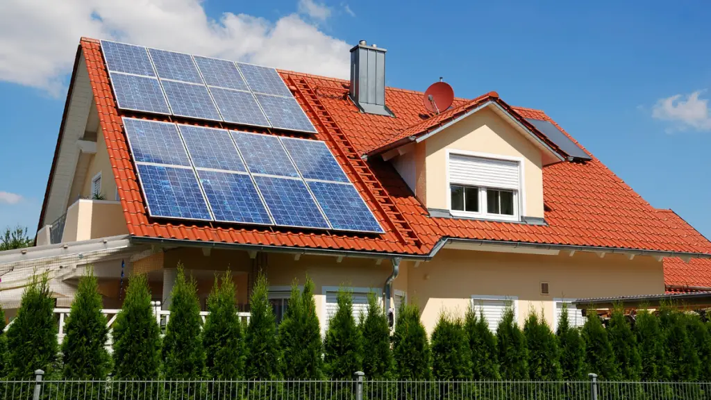 Photovoltaic arrays on housing