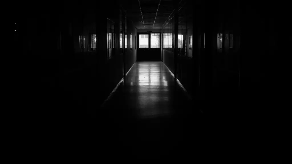 dark hallway
