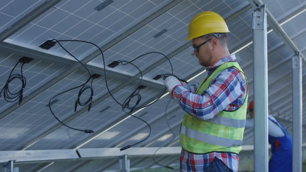 solar wire connected to pv array(4)